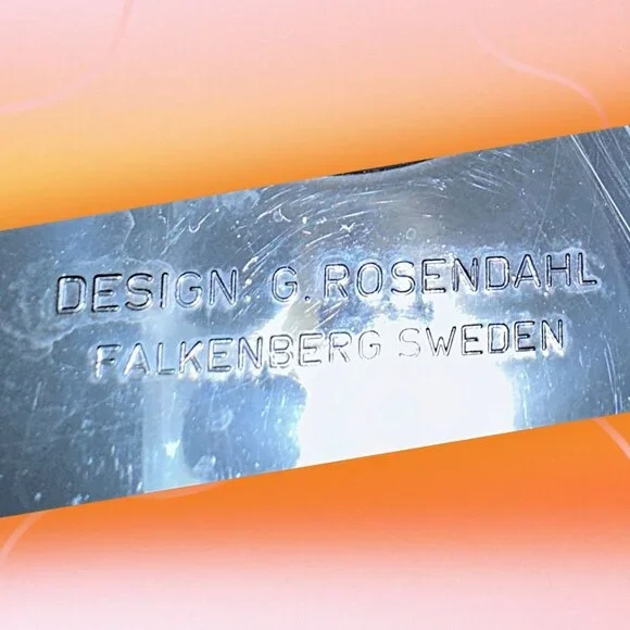 Vintage MCM Orange Black Teak Handle & Stopper G. Rosendahl Swedish Thermos - Picture 6 of 16